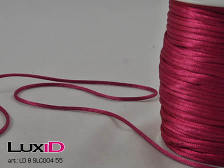 Silk cording 55 fuchsia 2mm x 50m